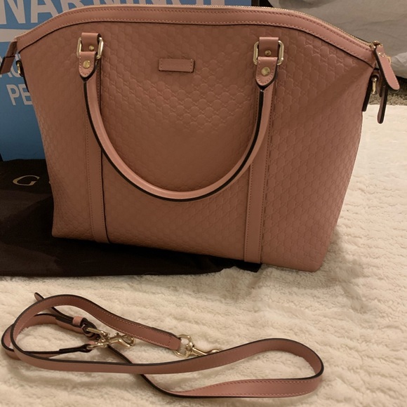 NWT Gucci Pink Large Dome Bag - Picture 2 of 16
